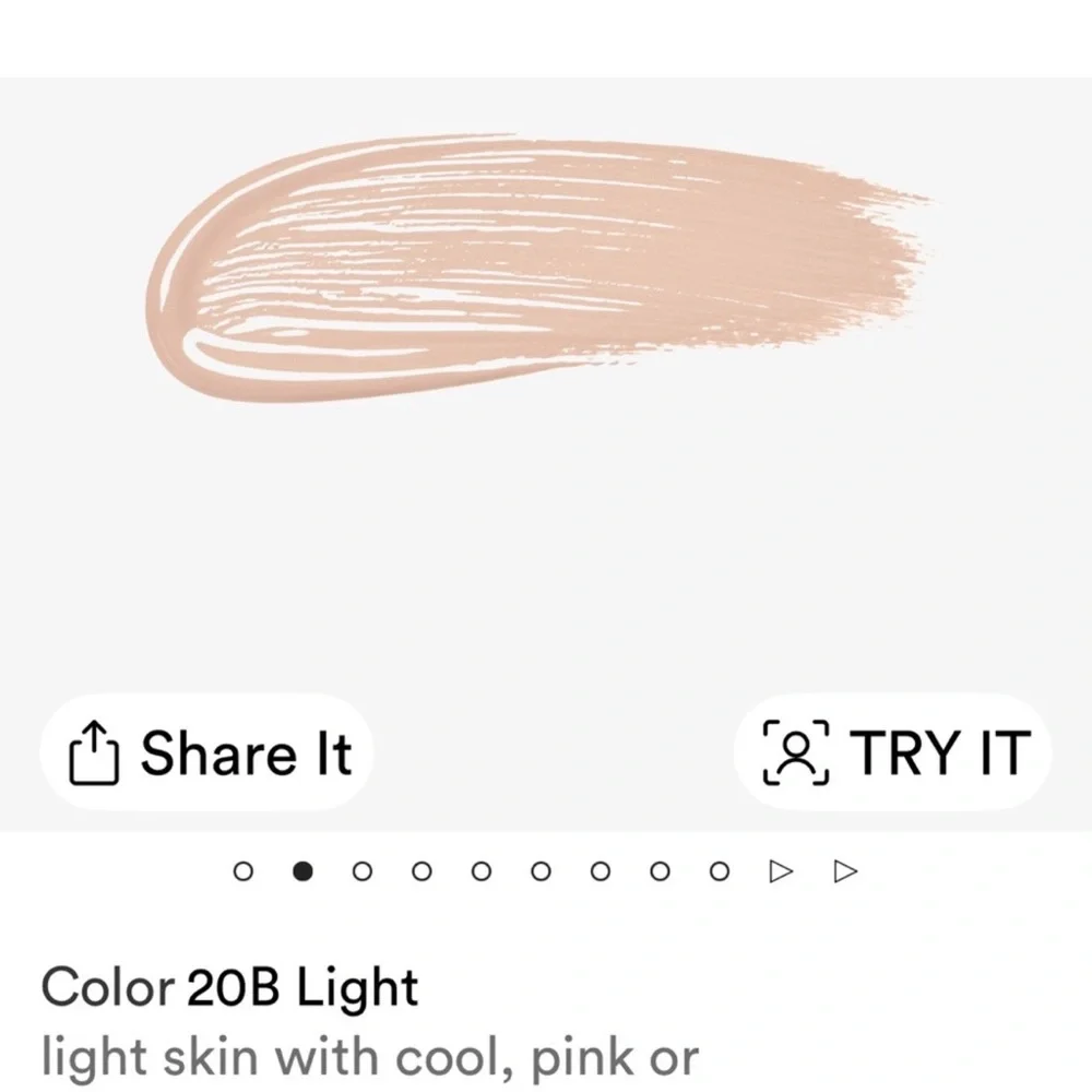 Tarte Shape Tape Radiant Concealer with Peach and Cream Design. 20 B light